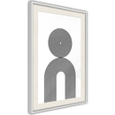 Poster - Internal Balance  - wit passepartout