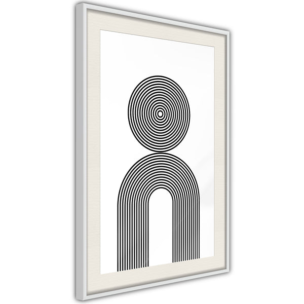 Poster - Internal Balance  - wit passepartout