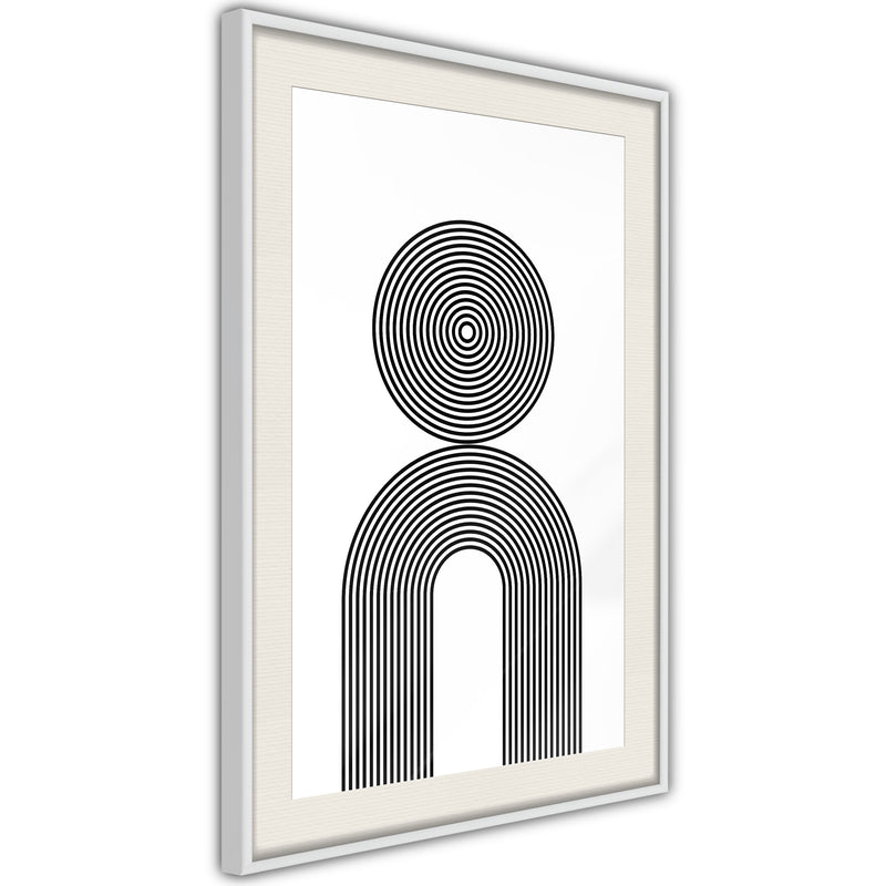 Poster - Internal Balance  - wit passepartout