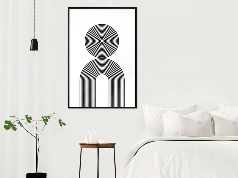 Poster - Internal Balance  - zwart