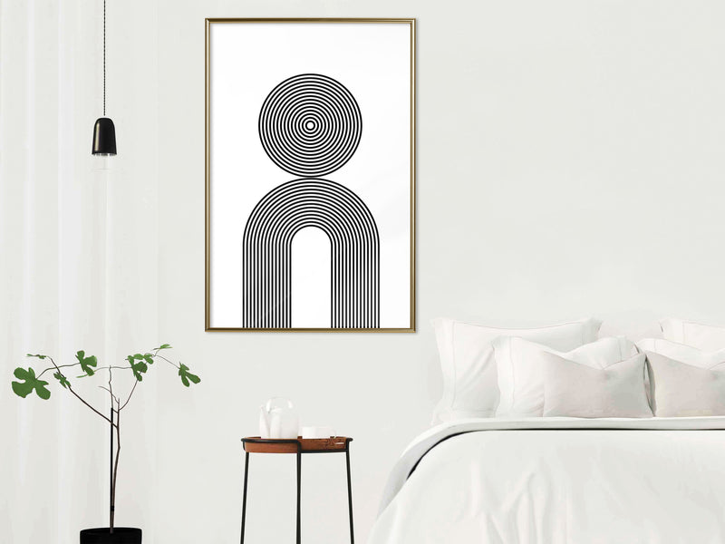 Poster - Internal Balance  - goud