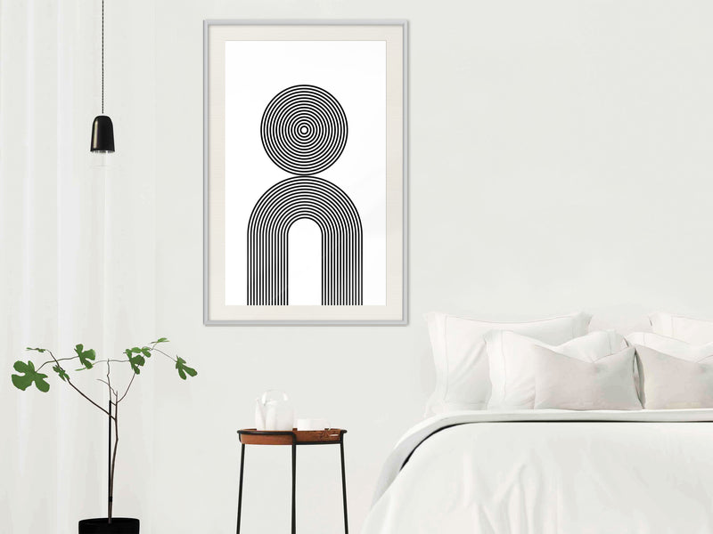 Poster - Internal Balance  - wit passepartout