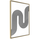 Poster - Ups and Downs of Life  - goud