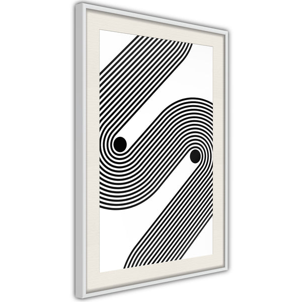 Poster - Separated  - wit passepartout