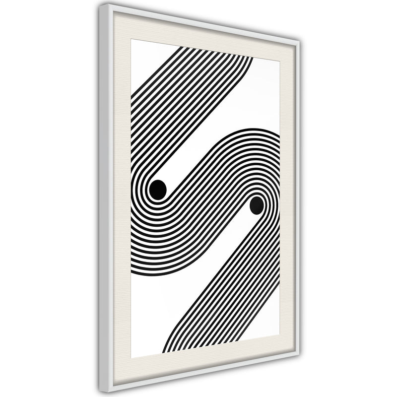 Poster - Separated  - wit passepartout