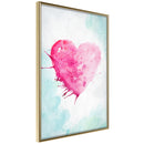 Poster - Symbol Of Love  - goud