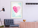 Poster - Symbol Of Love  - wit passepartout