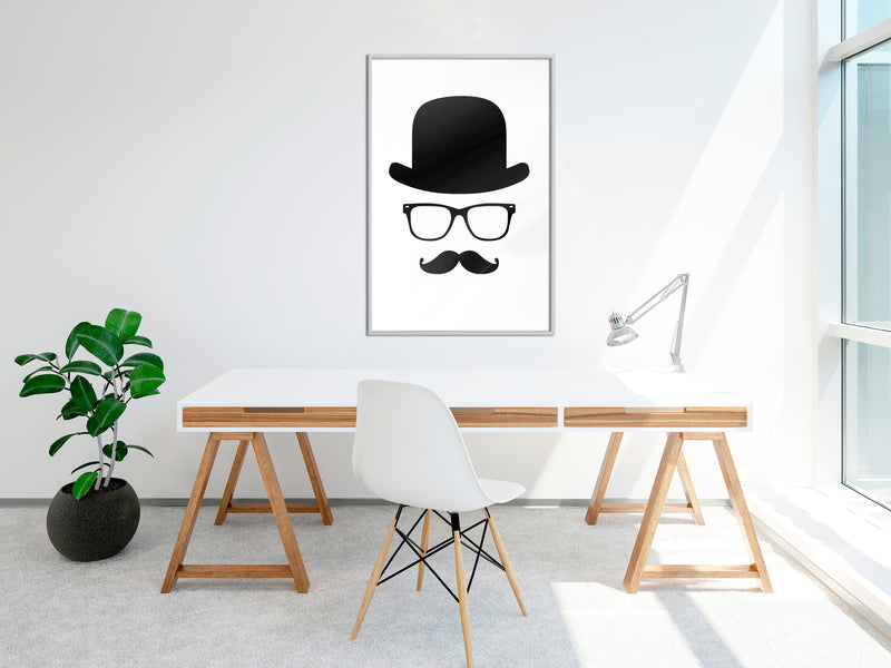 Poster - Gentleman Attributes  - wit