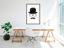 Poster - Gentleman Attributes  - zwart passepartout