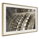 Poster - Ka-Ching!  - goud passepartout