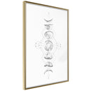 Poster - Silver Globe  - goud