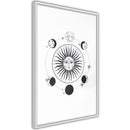 Poster - Sun and Moon  - wit