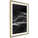 Poster - Sound Wave  - goud passepartout