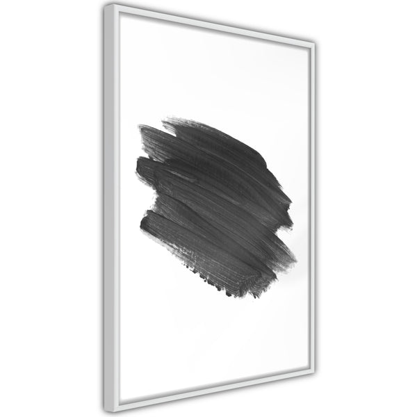 Poster - Brush Test  - wit