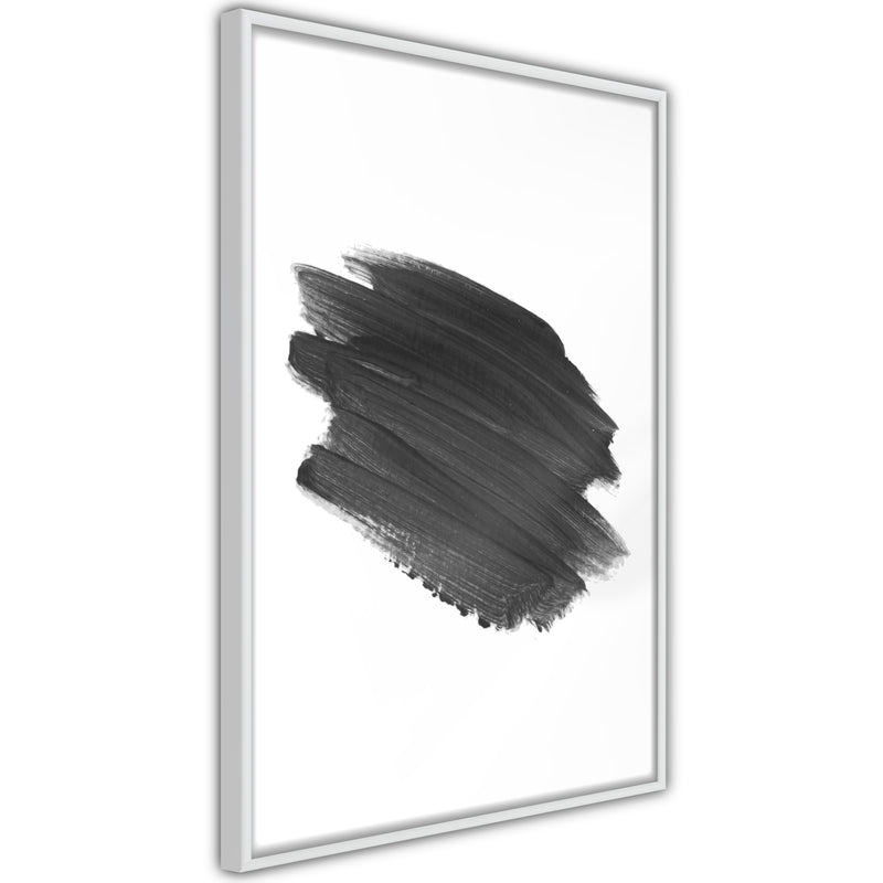 Poster - Brush Test  - wit