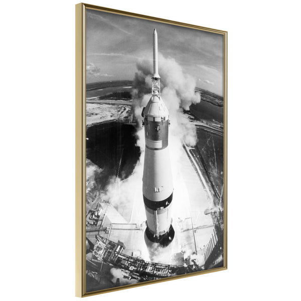 Poster - Beginning of the Mission  - goud