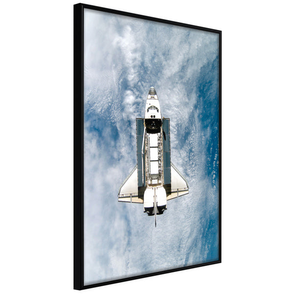 Poster - Shuttle Flight  - zwart