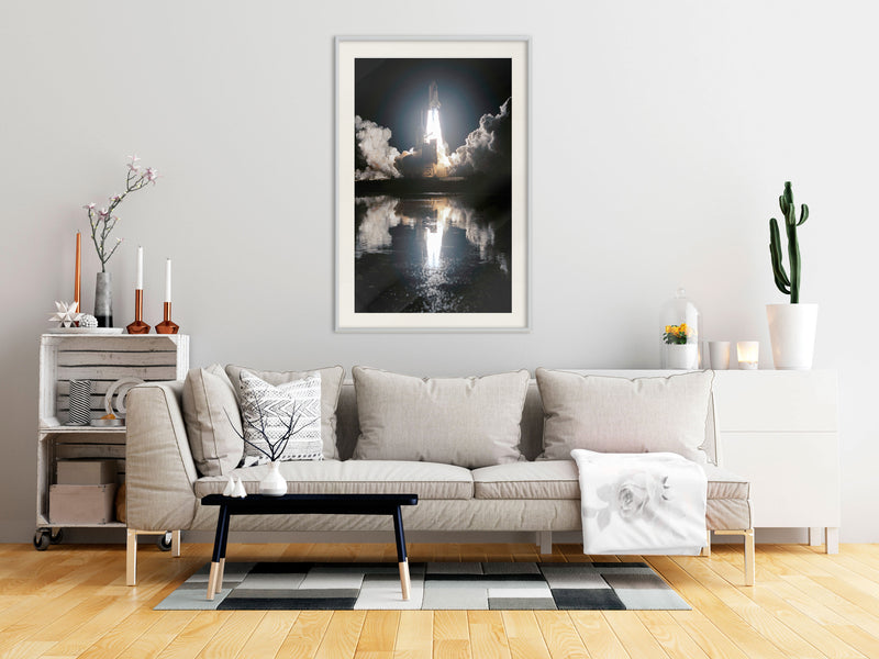 Poster - Into the Unknown  - wit passepartout