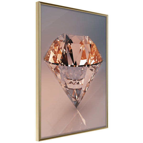 Poster - Shiny Gem  - goud