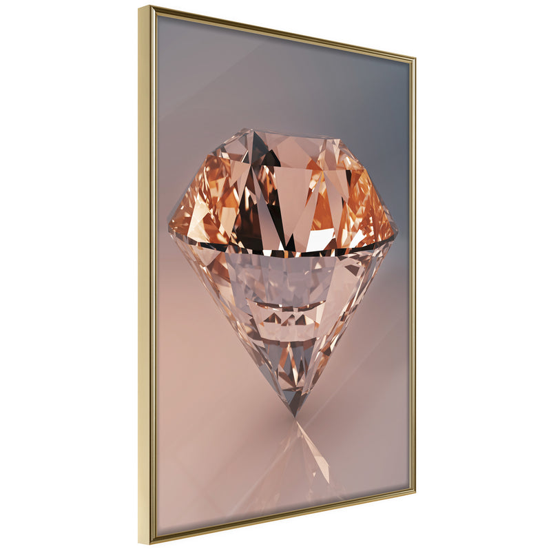 Poster - Shiny Gem  - goud