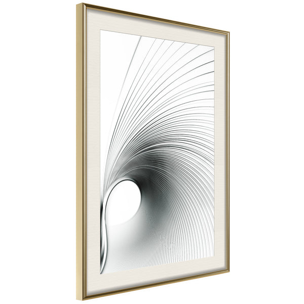 Poster - Musical Harmony  - goud passepartout