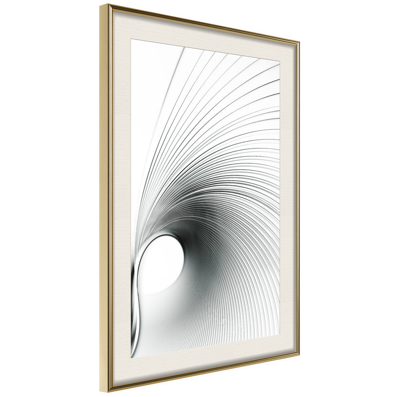 Poster - Musical Harmony  - goud passepartout