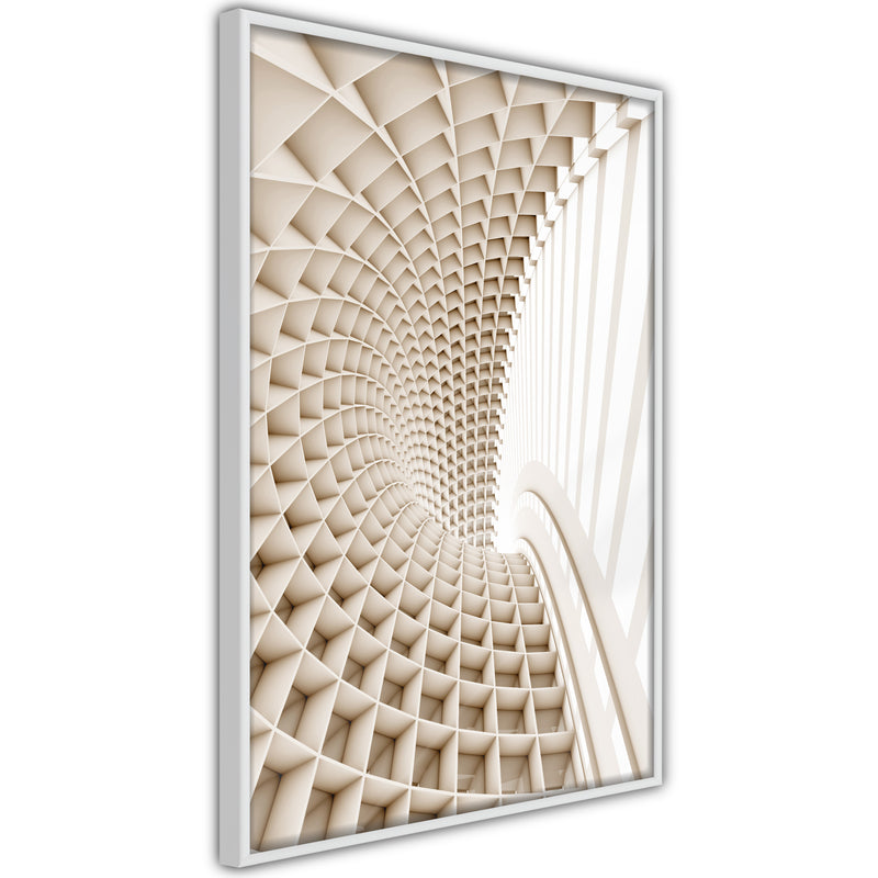 Poster - Curved Library  - wit