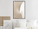 Poster - Curved Library  - zwart
