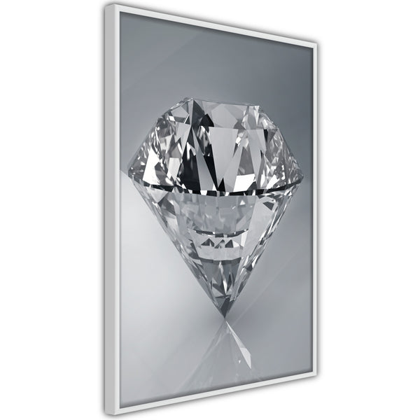 Poster - Precious Gem  - wit