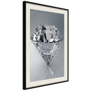 Poster - Precious Gem  - zwart passepartout