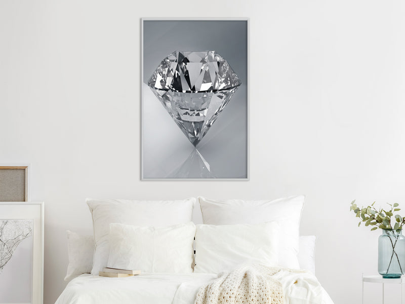 Poster - Precious Gem  - wit