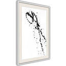 Poster - Ink Splash  - wit passepartout