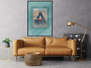 Poster - Cupid and Psyche  - zwart
