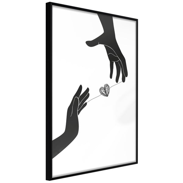Poster - Instant Connection  - zwart