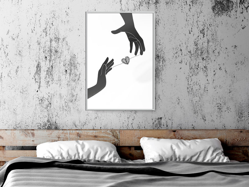 Poster - Instant Connection  - wit