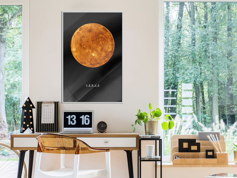 Poster - The Solar System: Venus  - wit