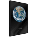 Poster - The Solar System: Earth  - zwart