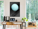 Poster - The Solar System: Uranus  - zwart