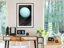 Poster - The Solar System: Uranus  - zwart passepartout