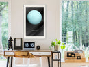 Poster - The Solar System: Uranus  - wit passepartout
