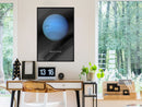 Poster - The Solar System: Neptun  - zwart