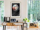 Poster - The Solar System: Pluto  - goud passepartout