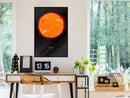 Poster - The Solar System: Sun  - zwart