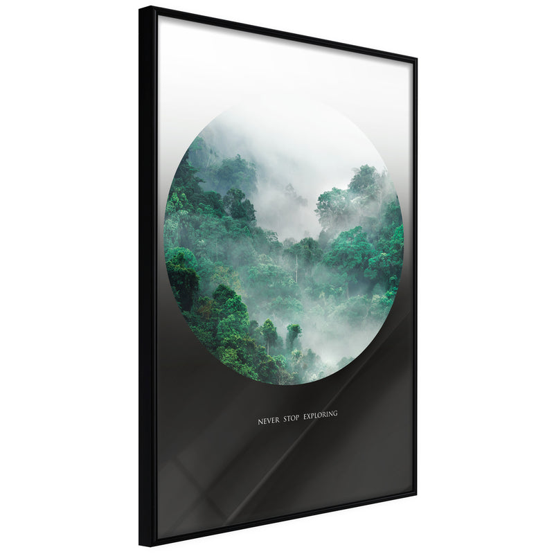 Poster - Explore  - zwart