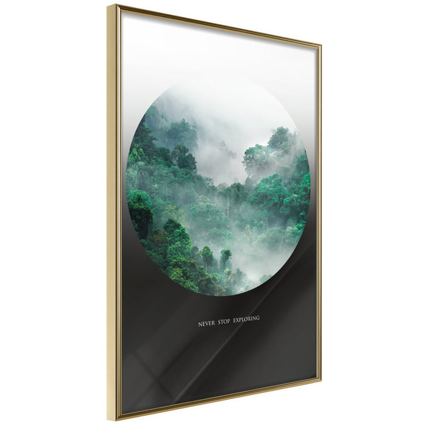 Poster - Explore  - goud