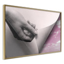 Poster - New Beginning  - goud