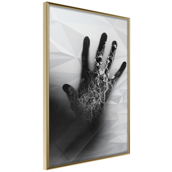 Poster - Electrifying Touch  - goud