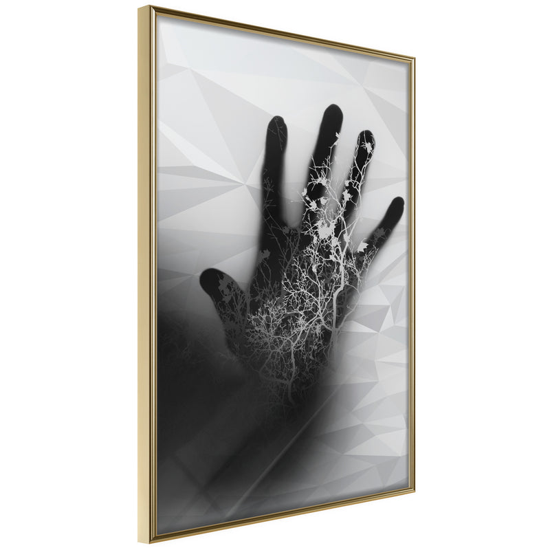 Poster - Electrifying Touch  - goud