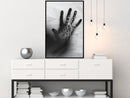 Poster - Electrifying Touch  - zwart