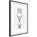 Poster - Spirituality  - zwart passepartout